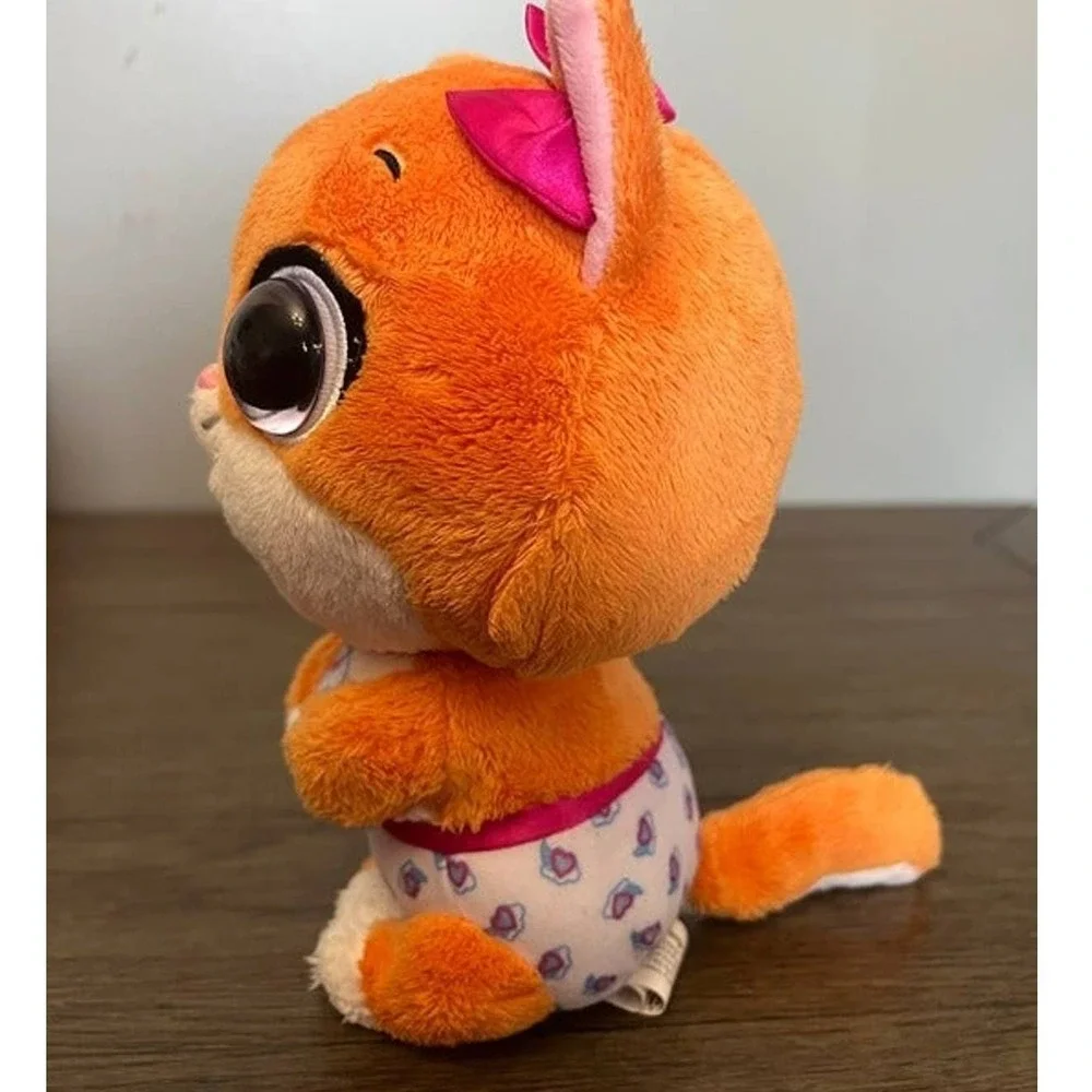 Disney TOTS Mia the Kitten Plush Orange Cat Tiny Ones Transport‎ Service Toy